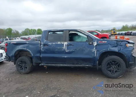 2021 Chevrolet Silverado 1500 4Wd Short Bed Lt Trail Boss from USA, damaged, VIN 1GCPYFED1MZ166308